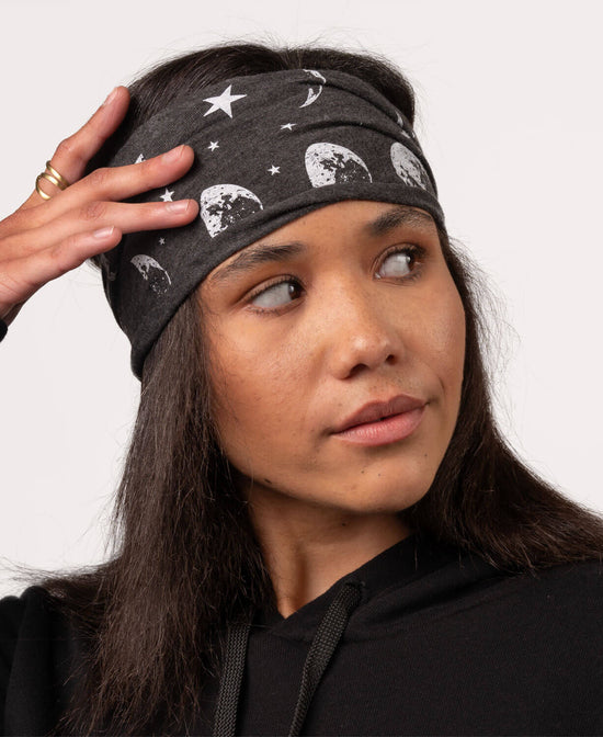 It's Just a Phase Moon Boho Headband - Moon Phase Headband | Hippie Boho Headband | Soul Flower Women