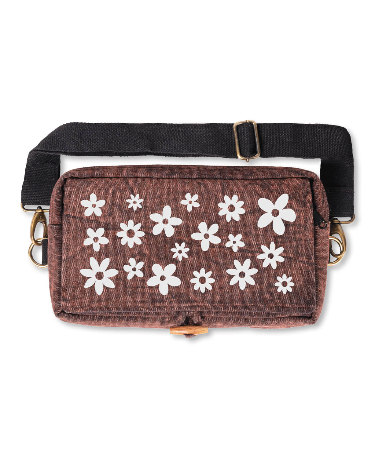Crazy Daisy Hip Sling Bag