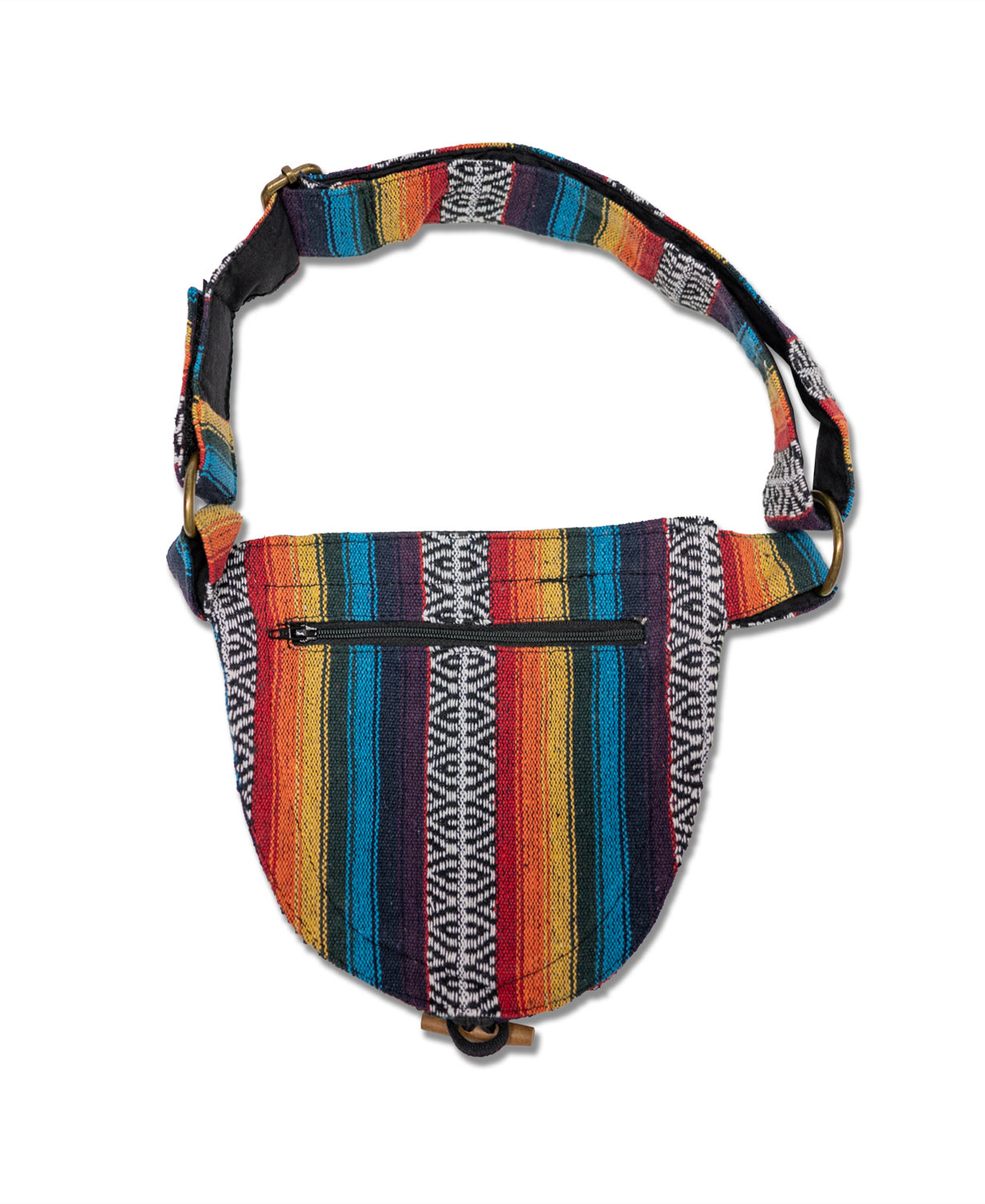 Happy Daisy Hip Bag - Black