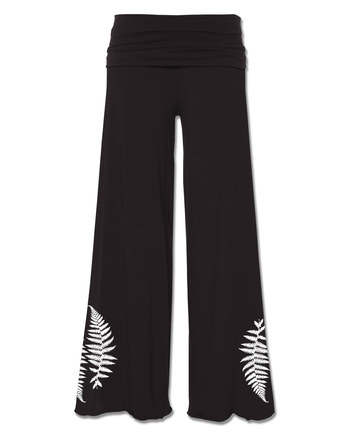 Ferns Flowy Pants in Black