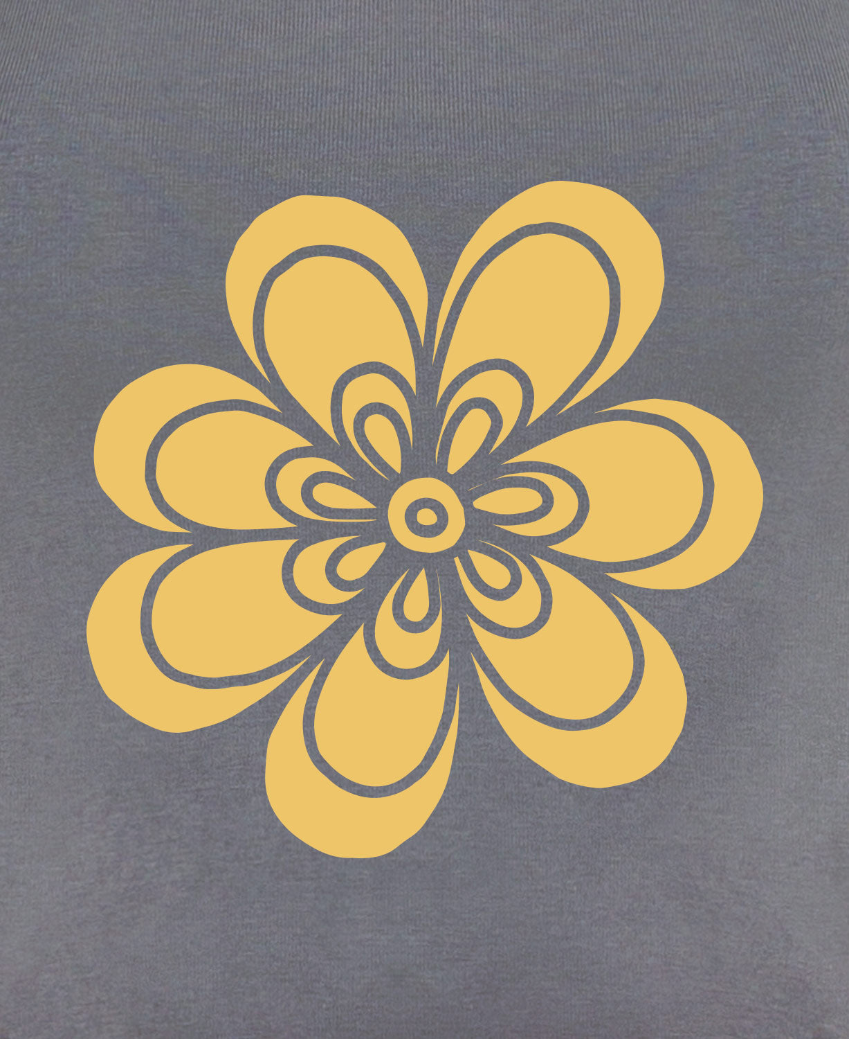 Closeout! Flower Daydream Organic Cropped Tank Top