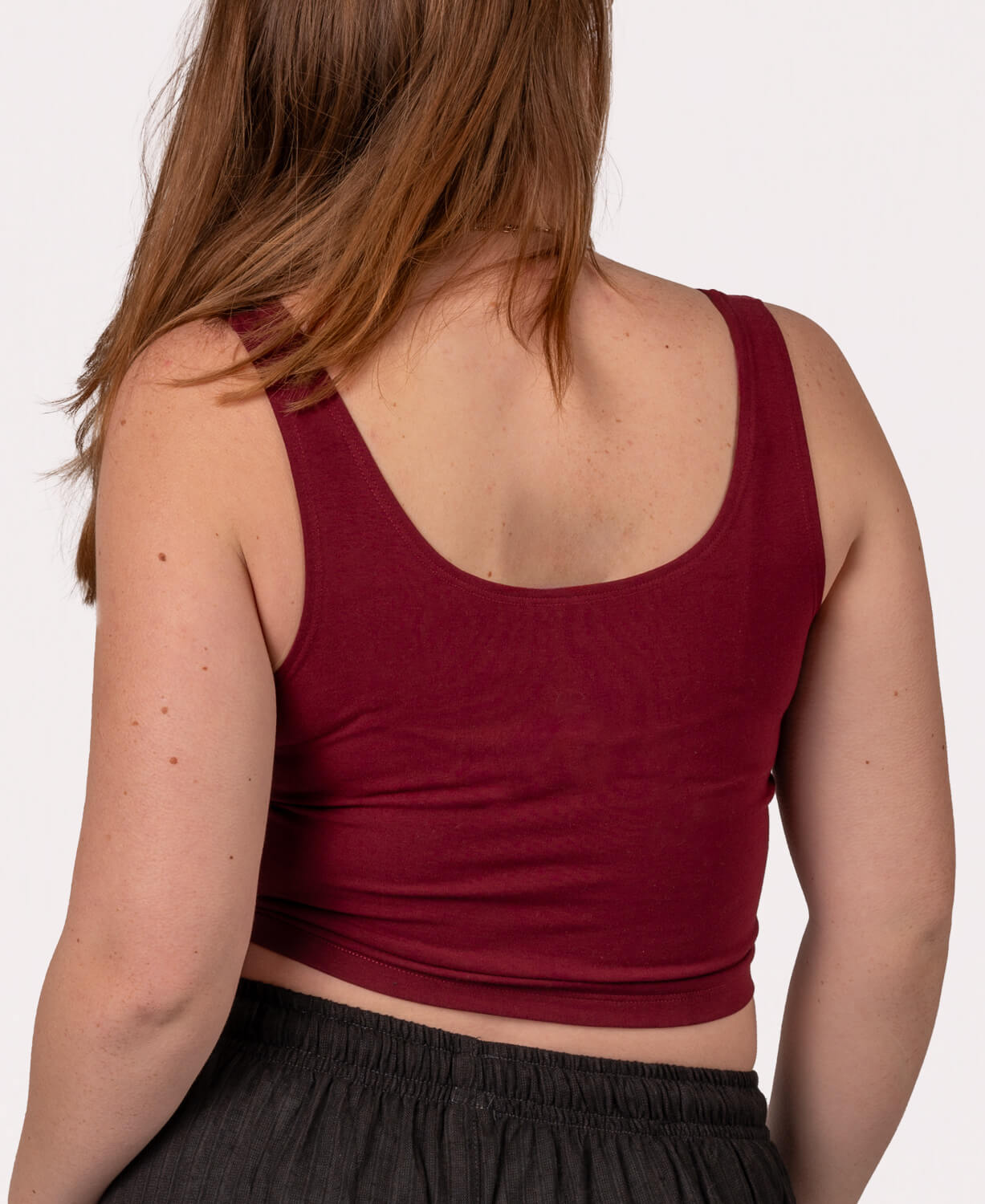 Celestial Sun Art Organic Cropped Tank Women