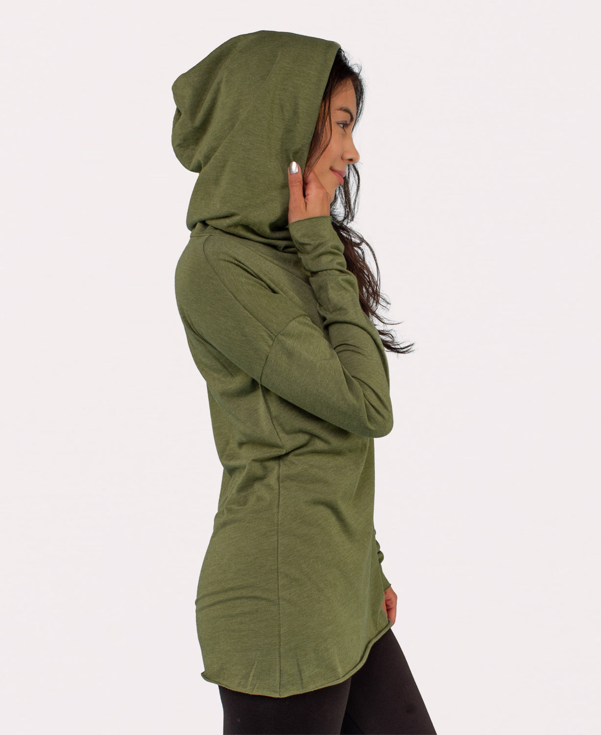 Mega Moth Cowl Yoga Hoody Women