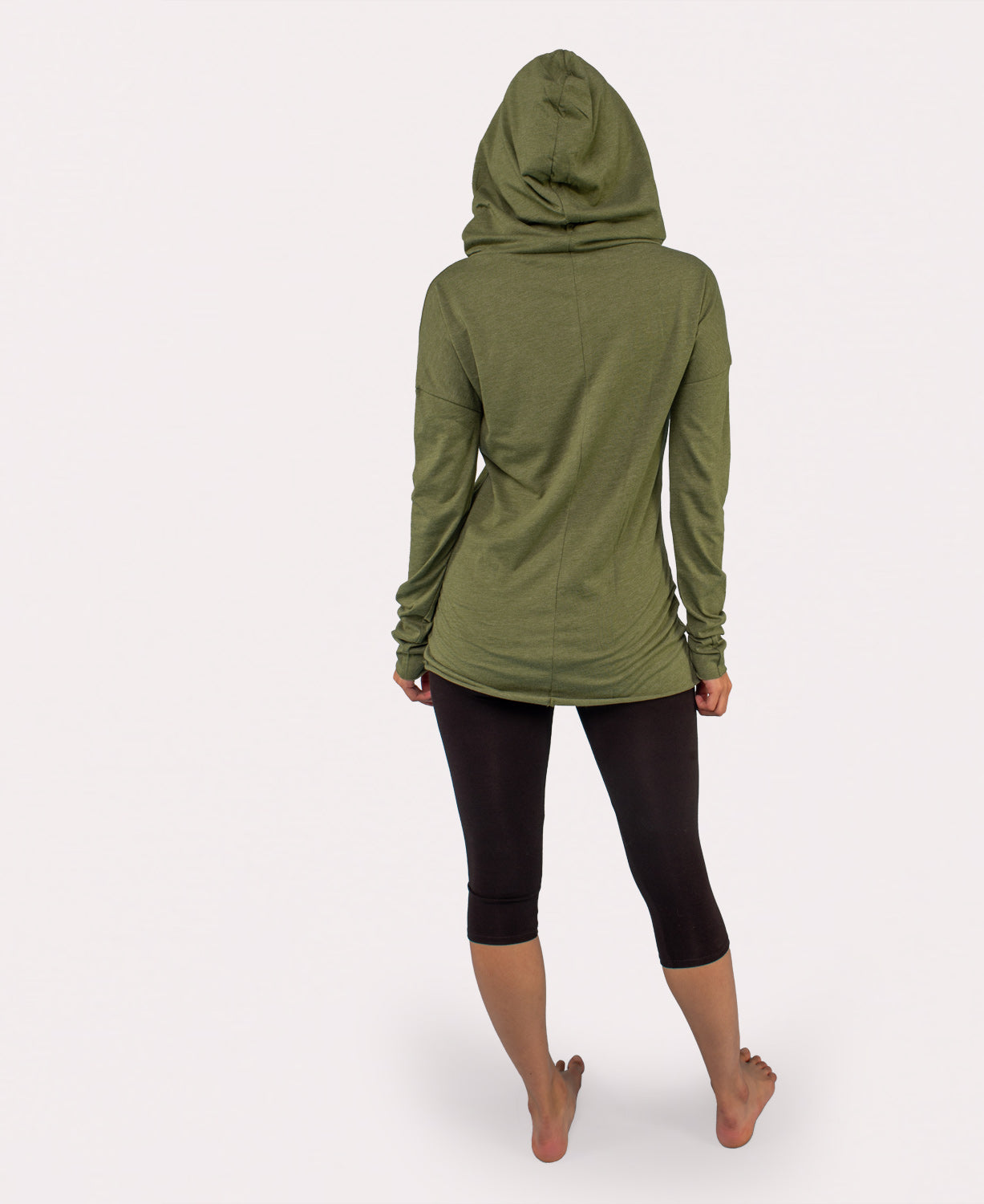 Mega Moth Cowl Yoga Hoody Women
