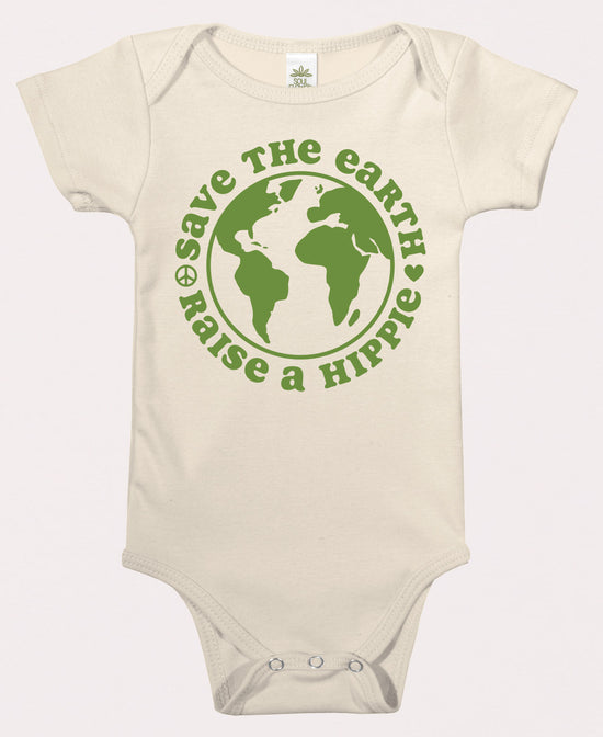 Raise a Hippie Baby Bodysuit - Hippie Baby Clothes | Soul Flower