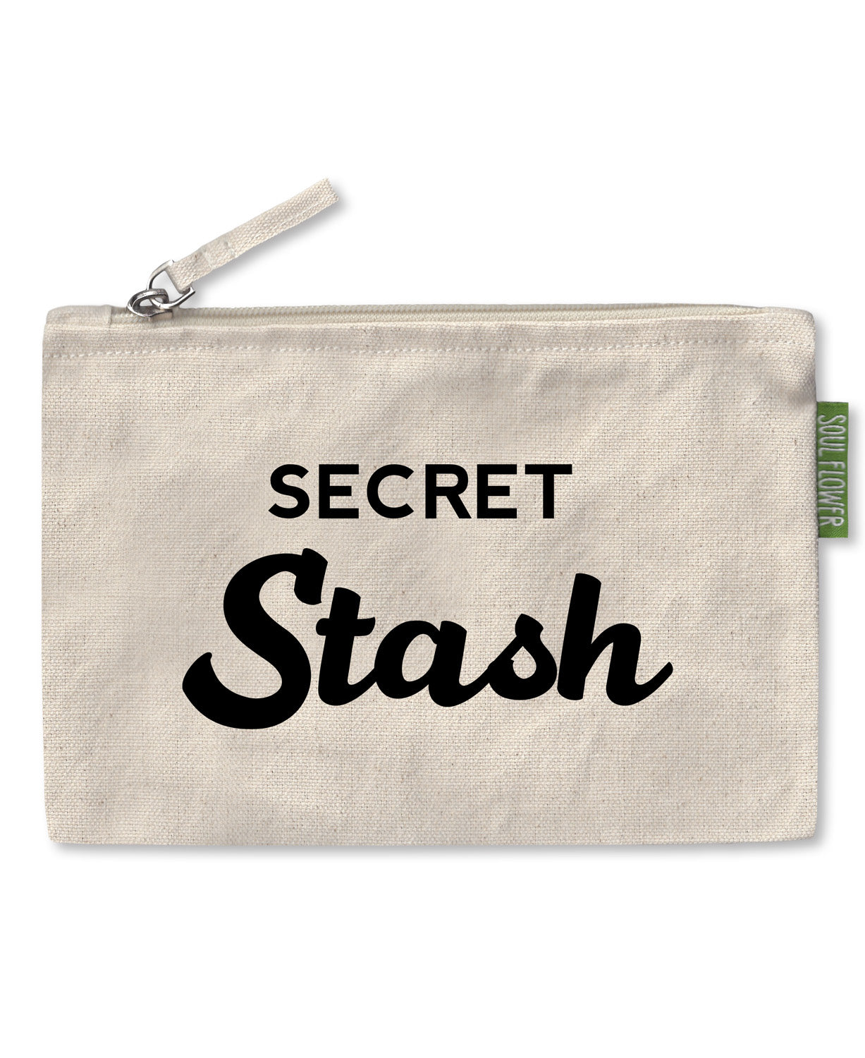 Secret Stash Large Zipper Pouch