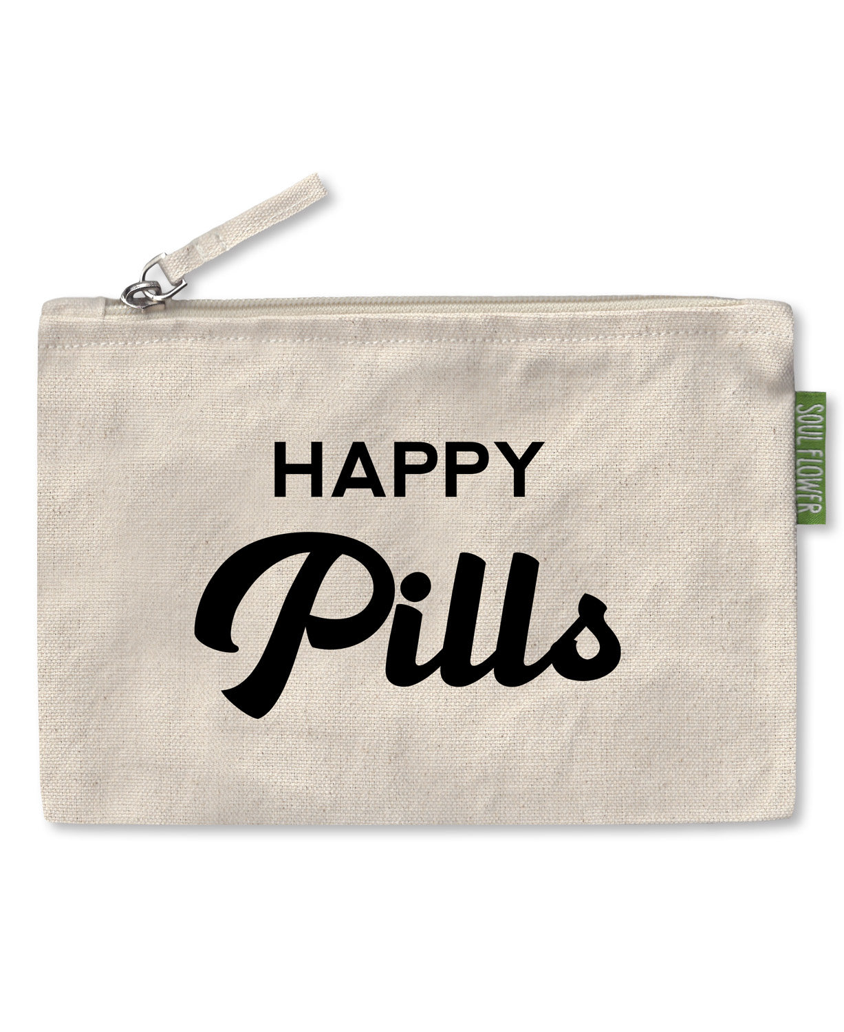Happy Pills Large Zipper Pouch