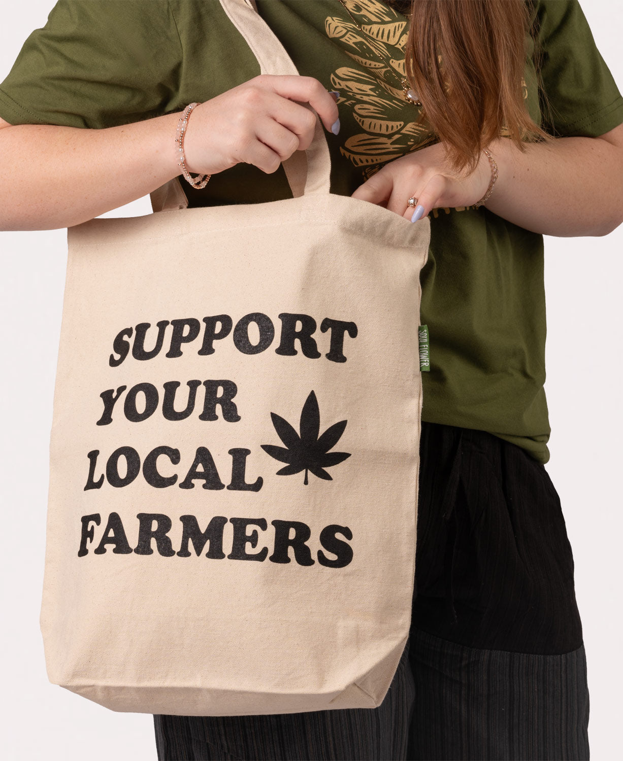 Support Your Local Farmers Tote Bag