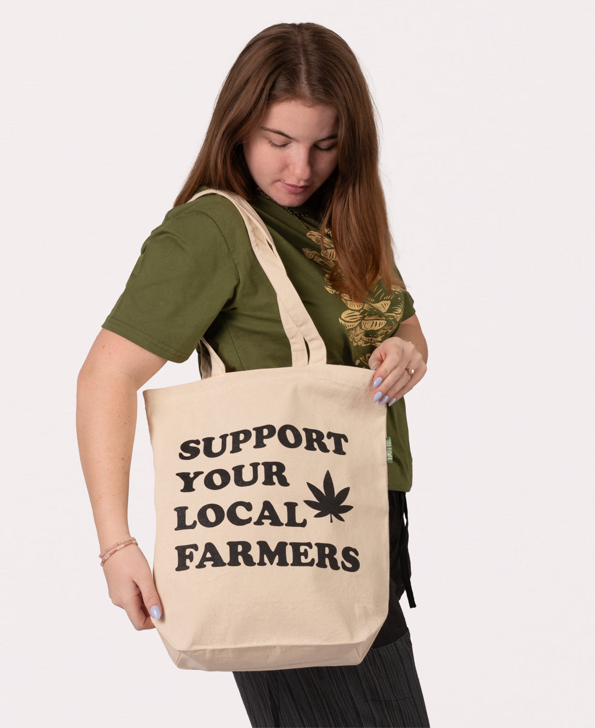 Support Your Local Farmers Tote Bag