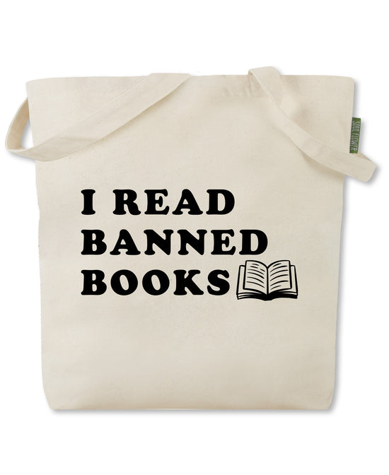 I Read Banned Books Tote Bag - Banned Books Tote | Sassy Tote Bag | Soul Flower