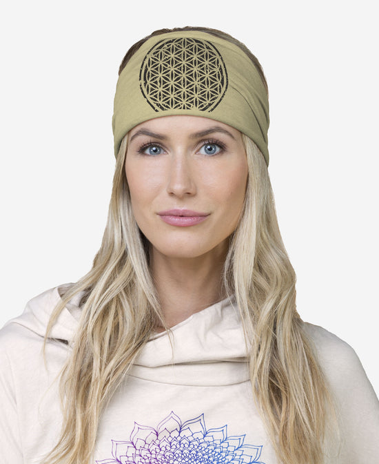 Circle of Life Boho Headband - Circle of Life Hair Accessory | Hippie Headbands | Soulflower Women