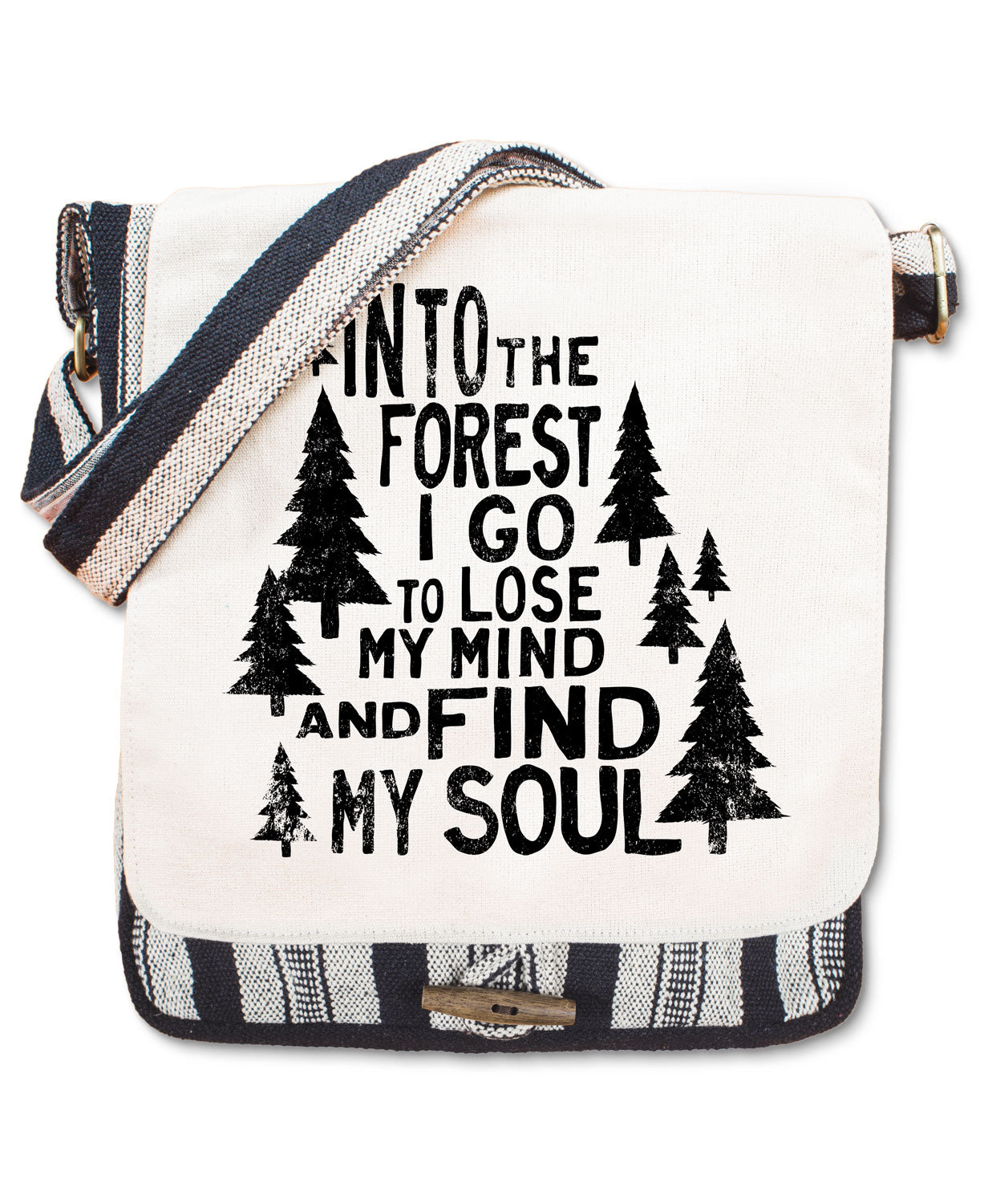 NEW! Into the Forest Messenger Bag - Natural