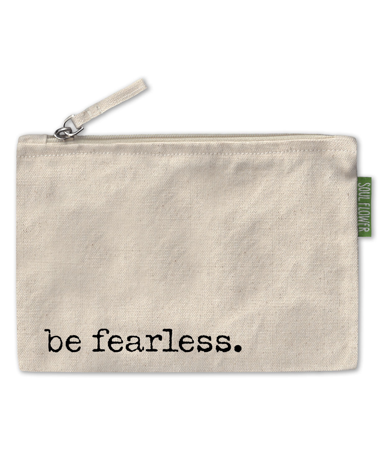 Be Fearless Large Zipper Pouch-2