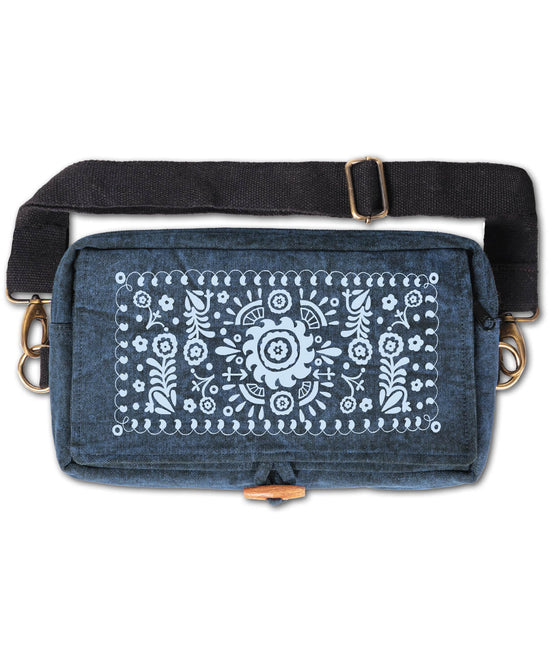 Folk Art Sling Bag - Folk Art Sling Bag â€“ Folk Art Moon Design | Soul Flower