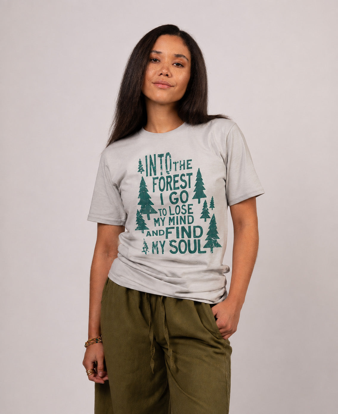 Into the Forest T-Shirt | Wander Tee | Soul Flower Women