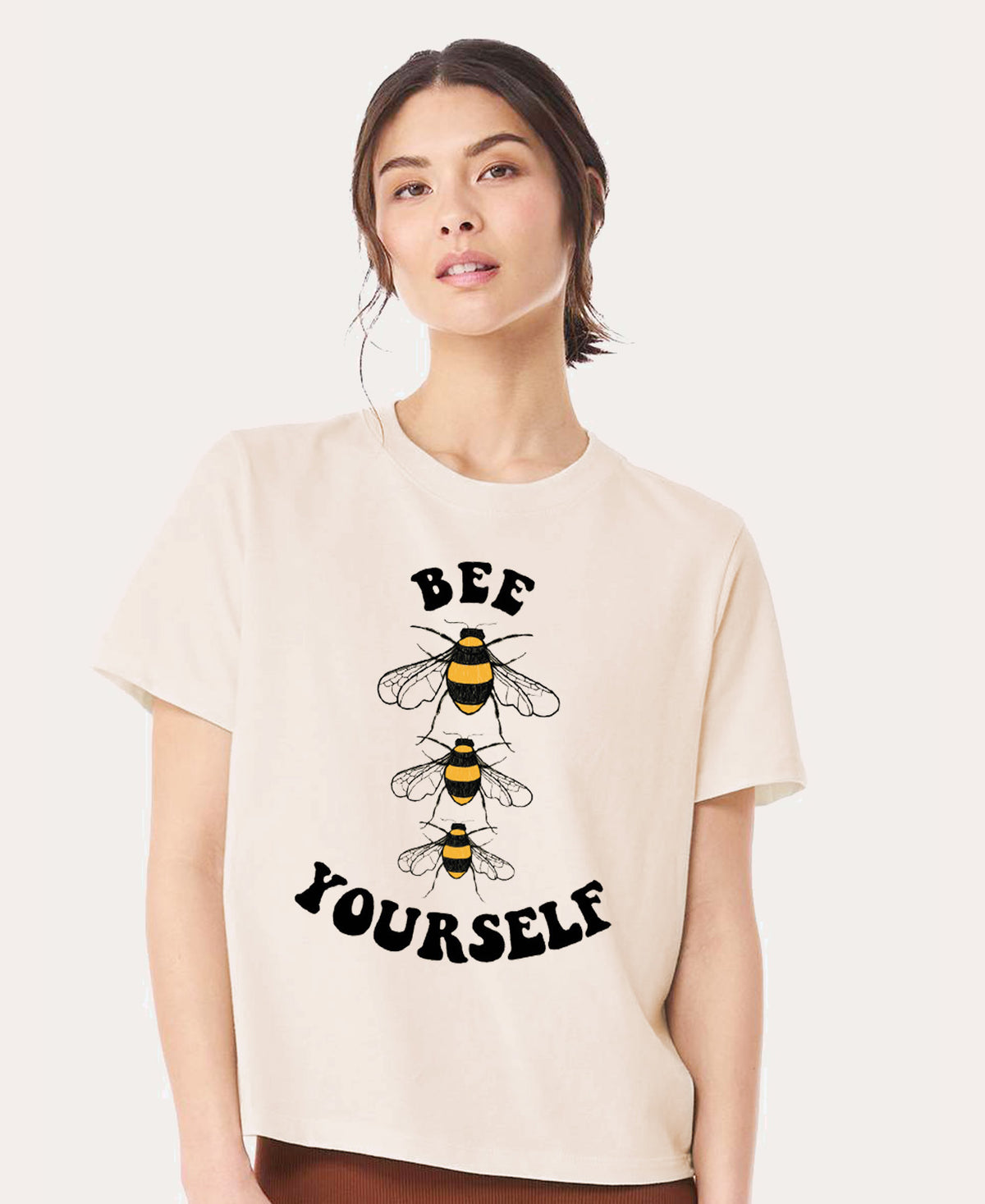Bee Yourself Women's Boxy Tee Soul Flower