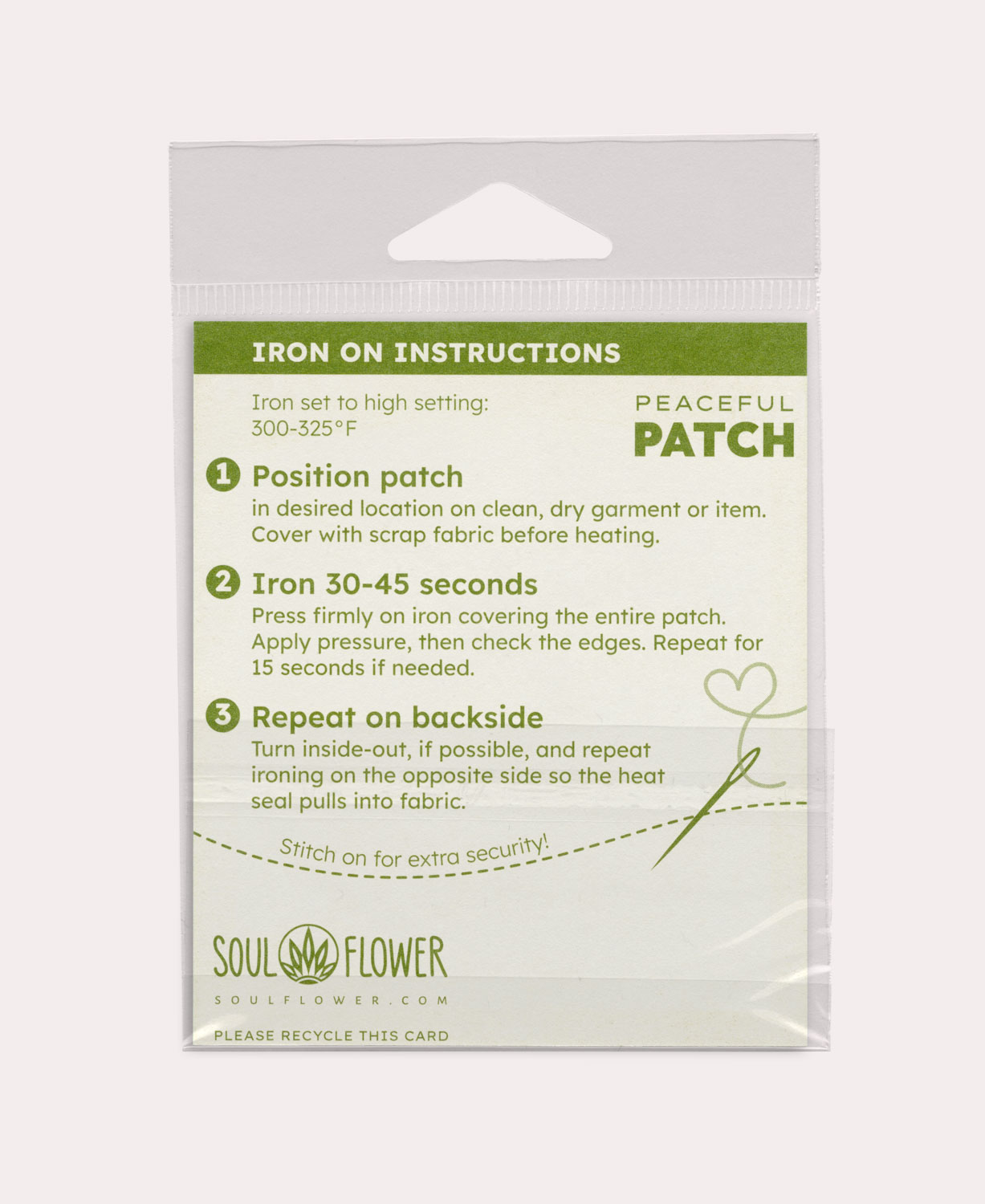 Peace Out Raccoon Iron-On Patch