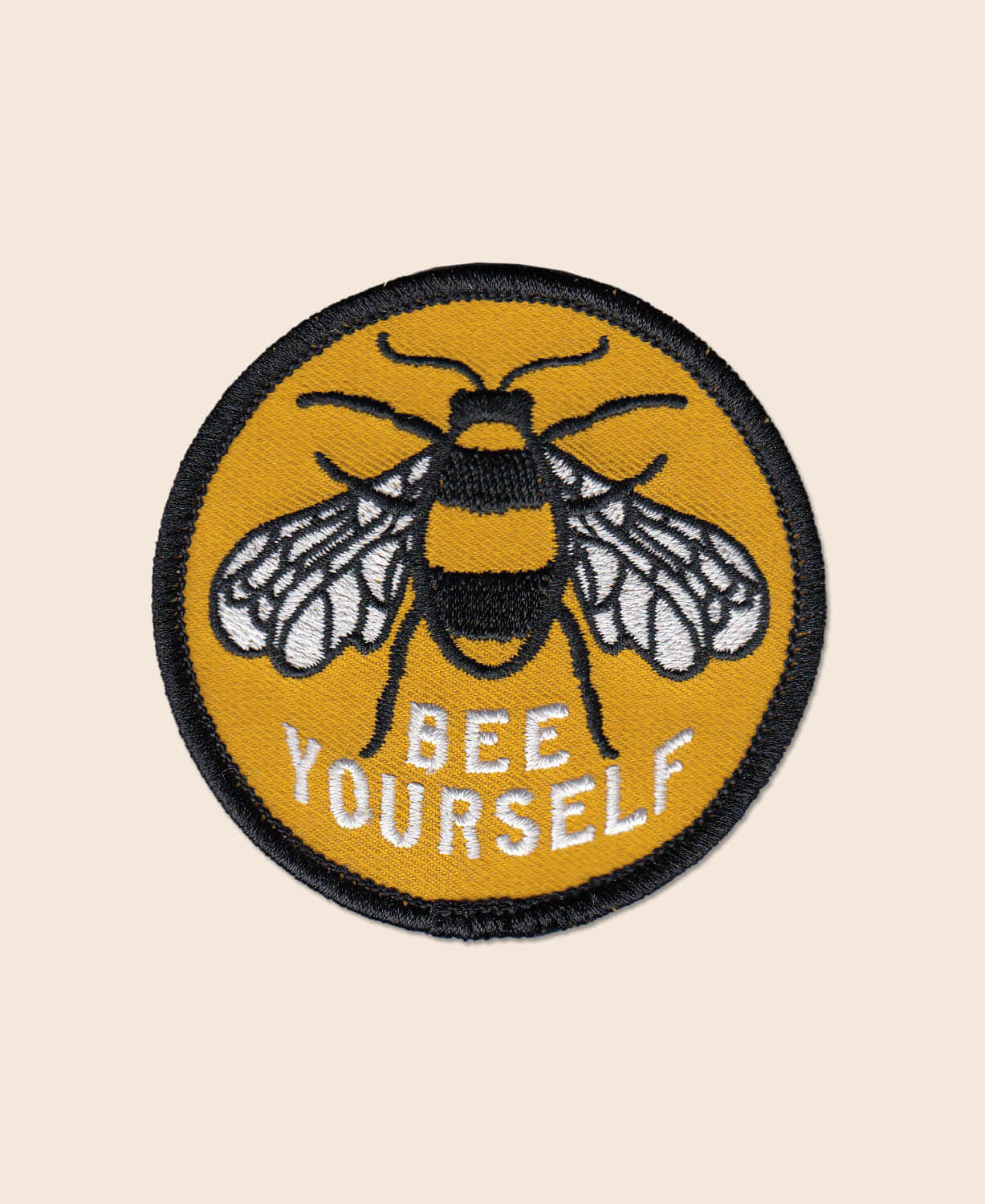 Bee Yourself Iron-On Patch