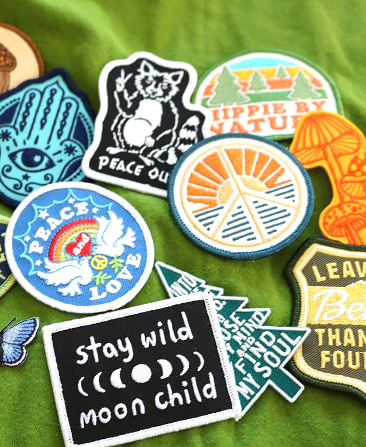 Stay Wild Moon Child Iron-On Patch