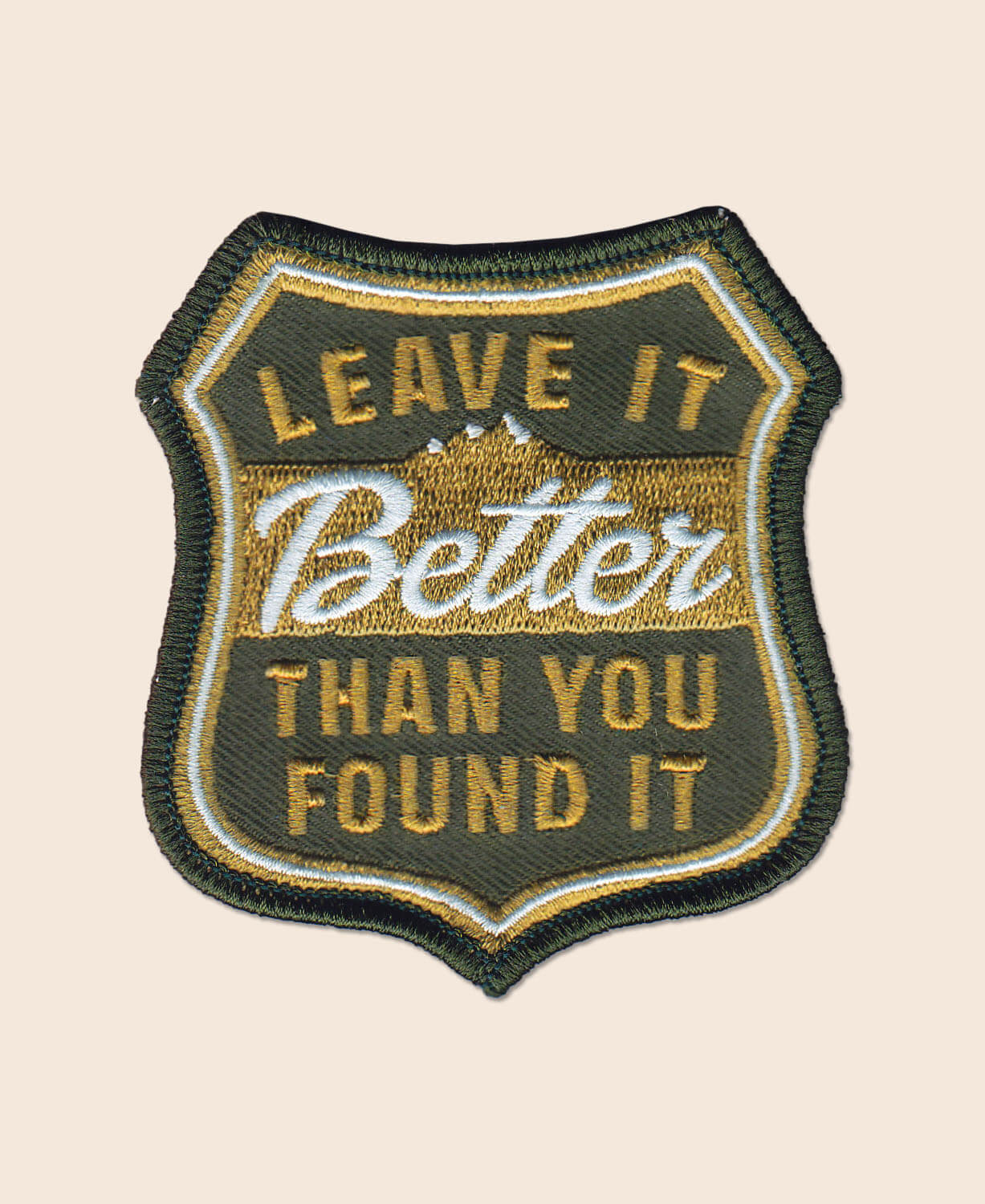 Better Than You Found It Iron-On Patch