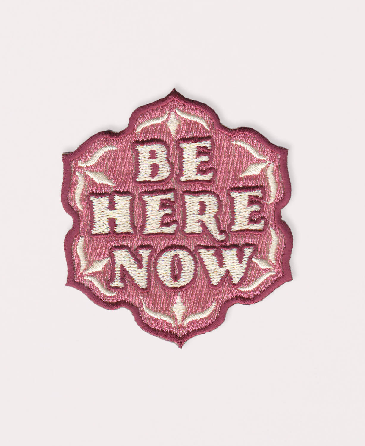 Be Here Now Iron-On Patch