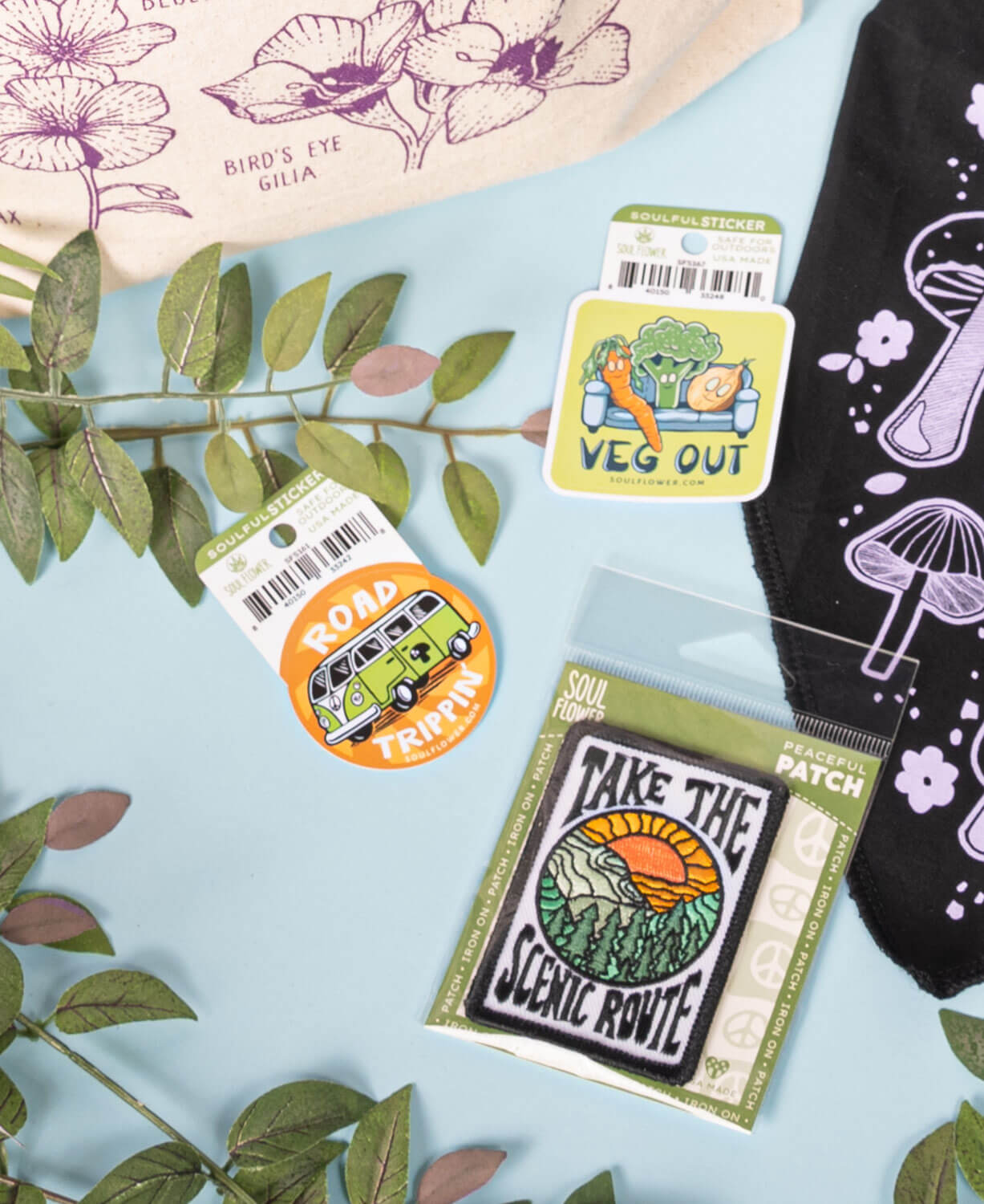 Take the Scenic Route Iron-On Patch