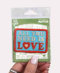 All You Need Is Love Iron-On Patch