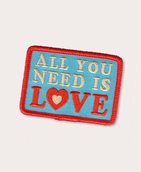 All You Need Is Love Iron-On Patch - Love Patch | Hippie Patches | Soul Flower