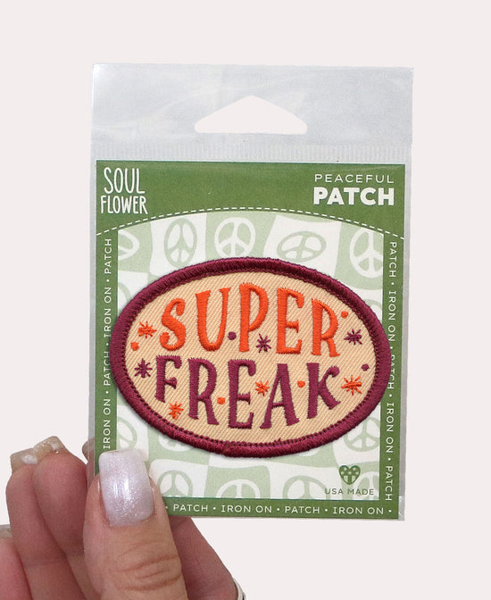 Super Freak Iron-On Patch - Freak Patch | Hippie Patches | Soul Flower