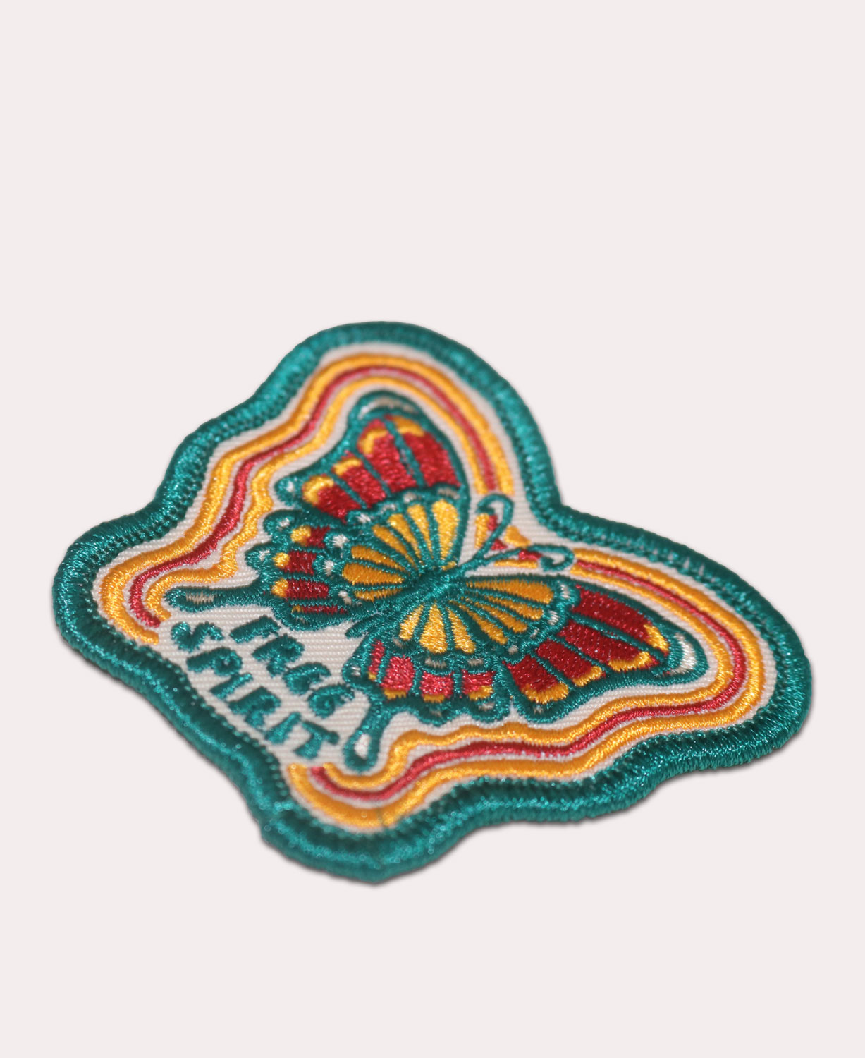 Free Spirit Butterfly Iron-On Patch