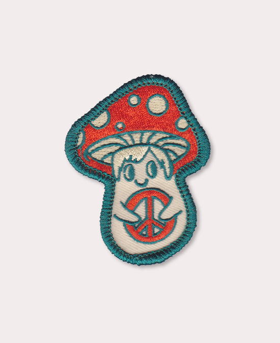 Be Magical Mushroom Iron-On Patch - Cute Mushroom Patch | Shroom Patch | Soul Flower Patches