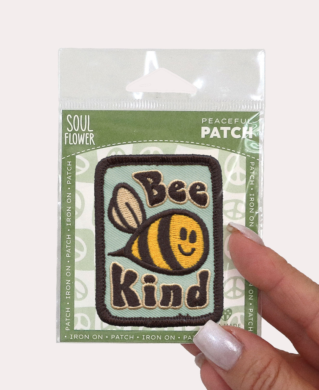Bee Kind Iron-On Patch