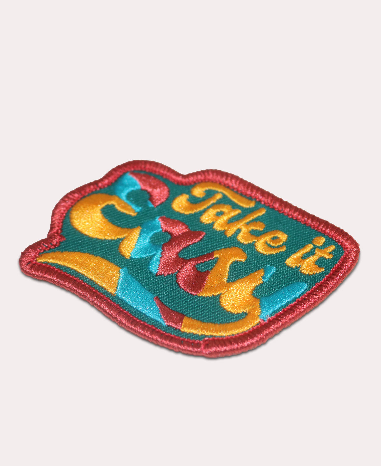 Take it Easy Iron-On Patch