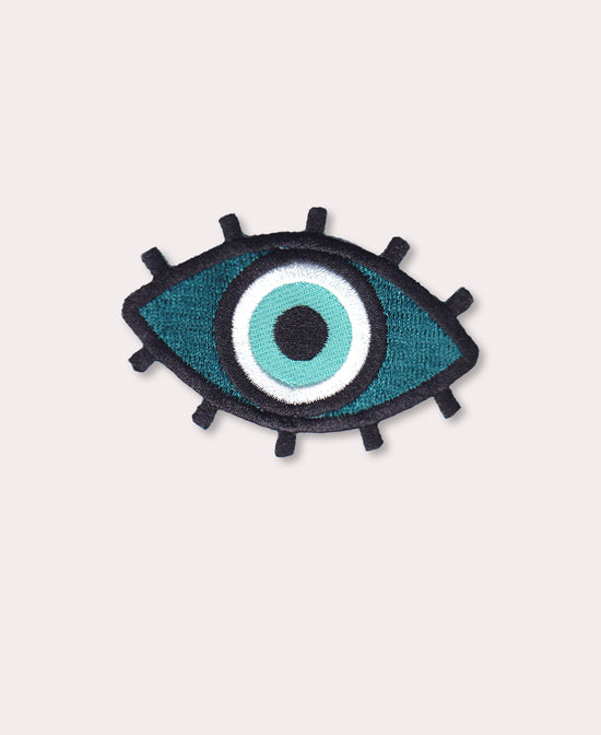 Evil Eye Iron-On Patch - Funky Patches | Soul Flower Patches