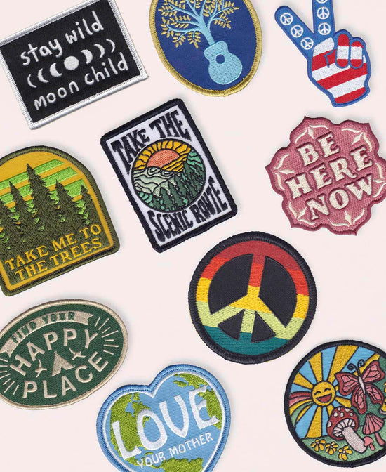 Retro Iron - On Patch Variety Pack - 50 Patches - Patch Packs - Soul Flower