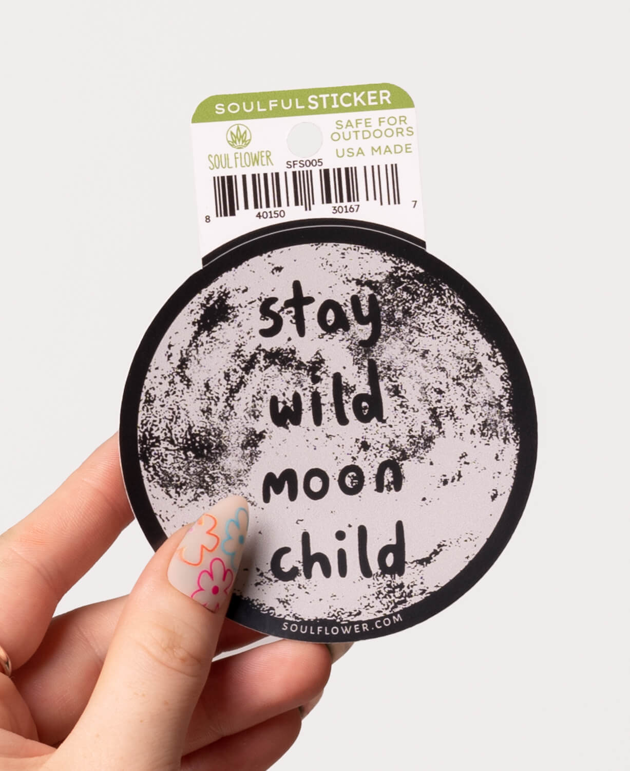 Stay Wild Moon Child Sticker