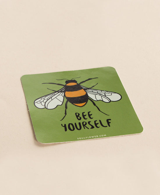 Bee Yourself Sticker - Bee Yourself Sticker | Cute Bee Sticker | Soul Flower