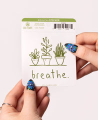 Breathe Sticker