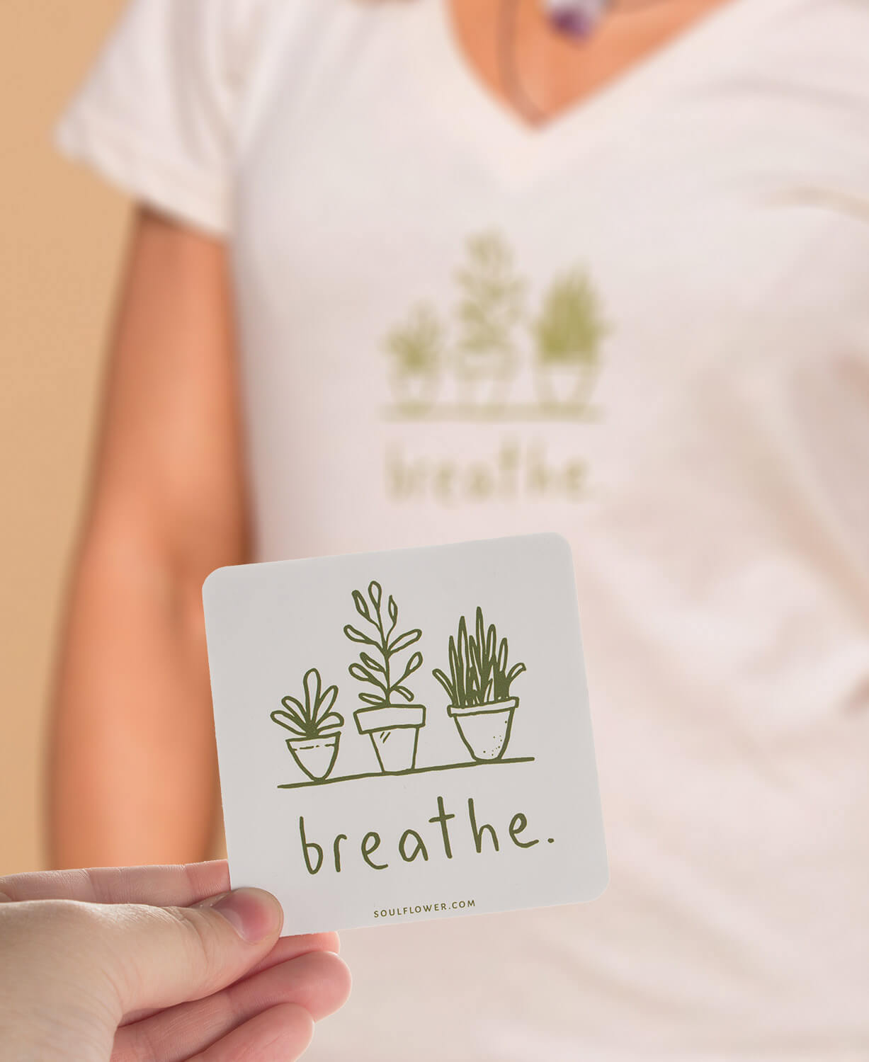 Breathe Sticker