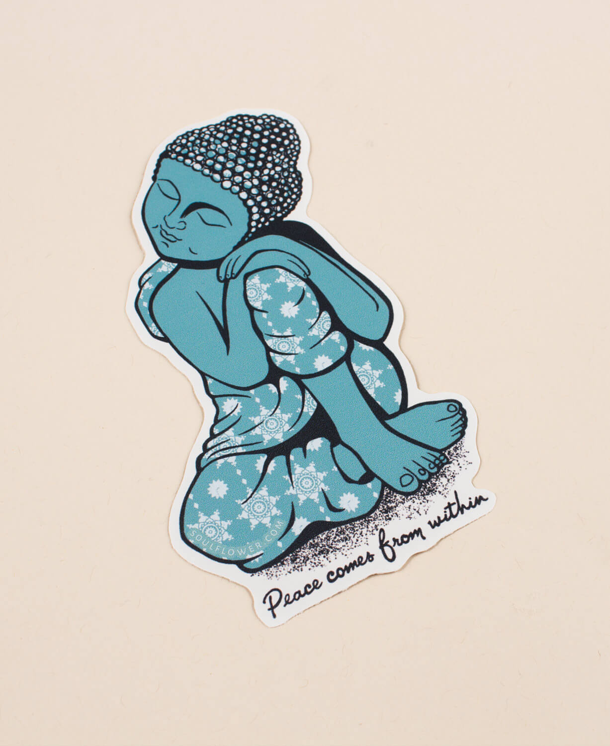 Peace Buddha Sticker