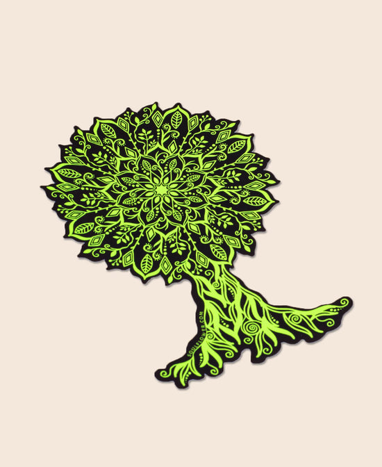 Mandala Tree Sticker - Mandala Tree Sticker | Tree Stickers for Cars | Soul Flower