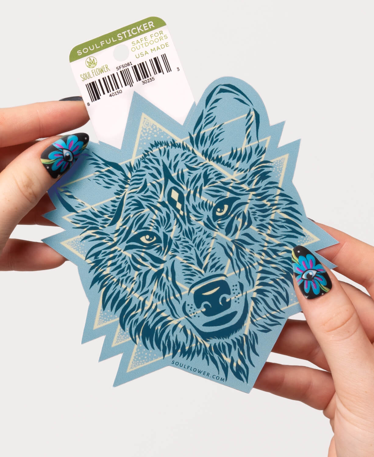Spirit of the Wolf Sticker