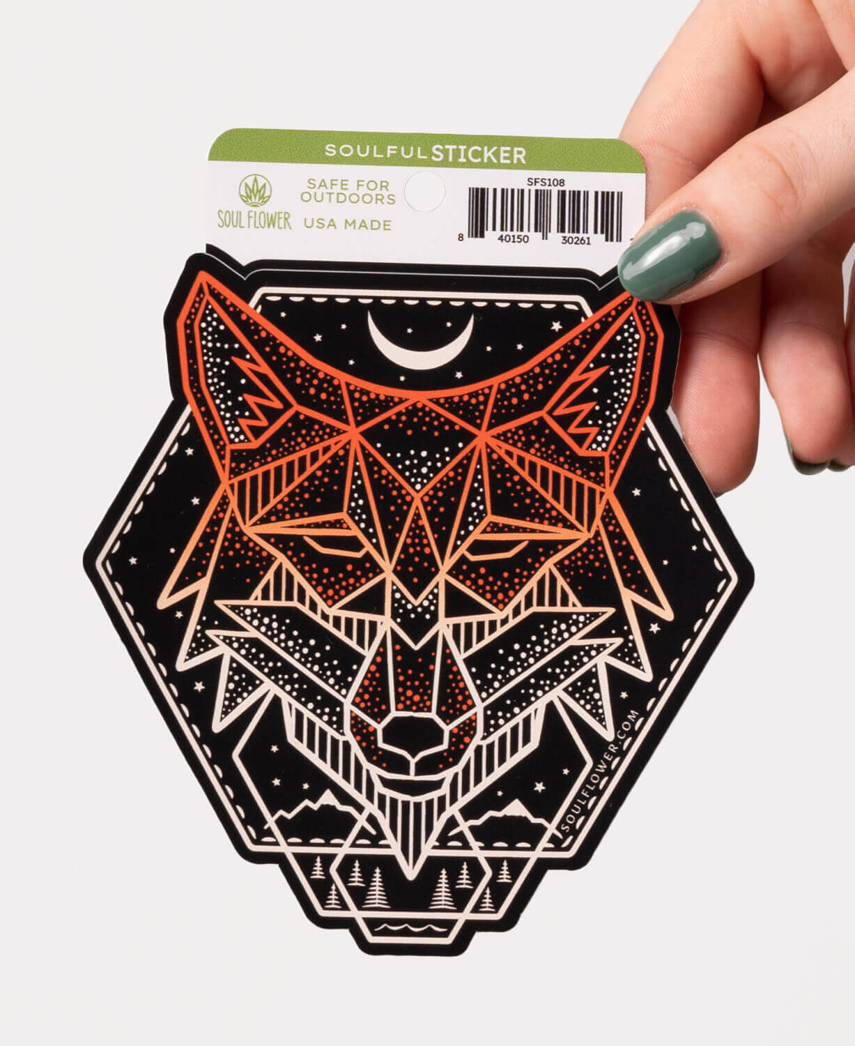 Sacred Fox Sticker