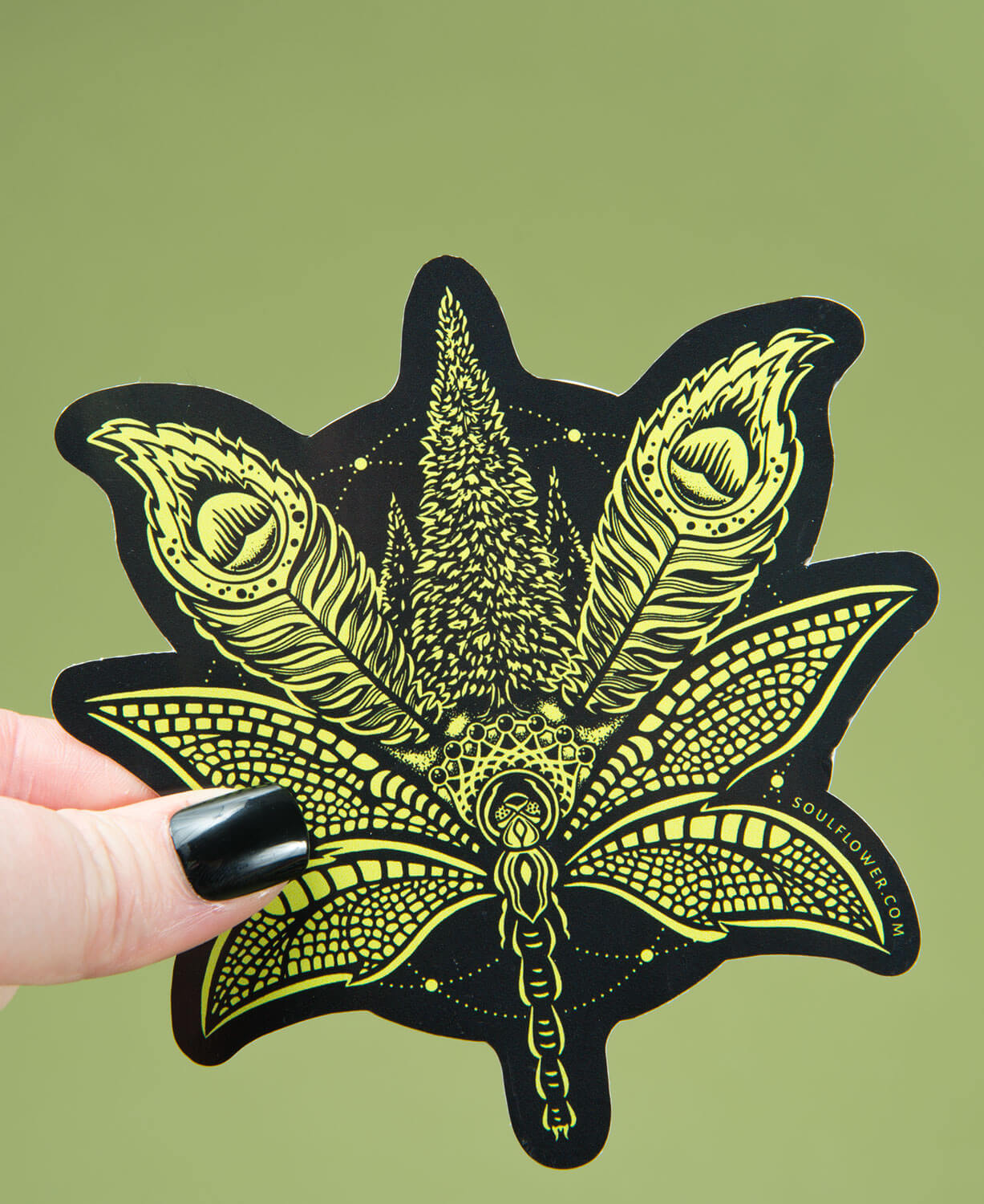 Sacred Cannabis Sticker