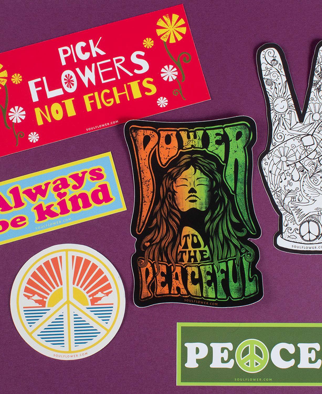 Peace Scene Sticker