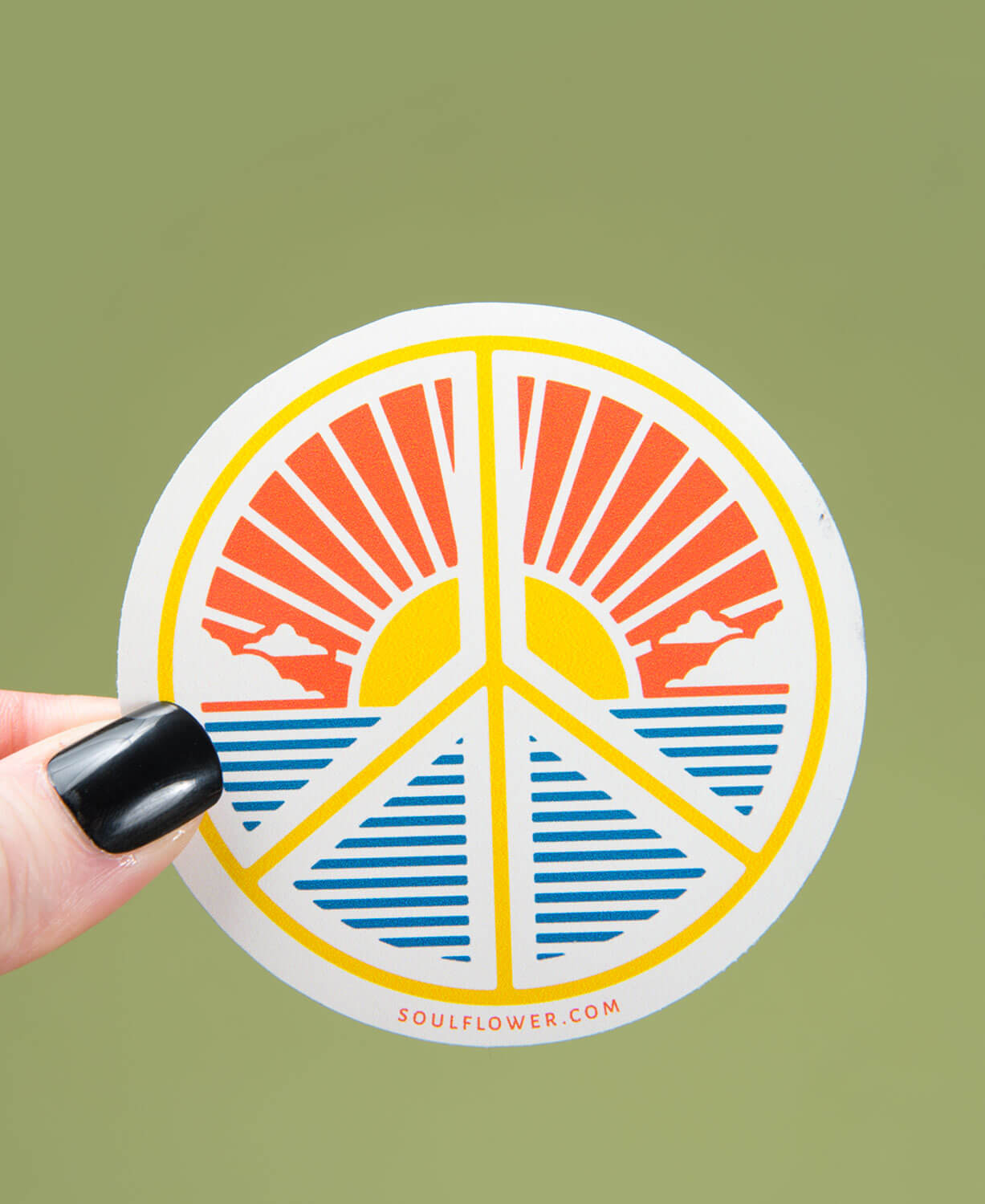 Peace Scene Sticker