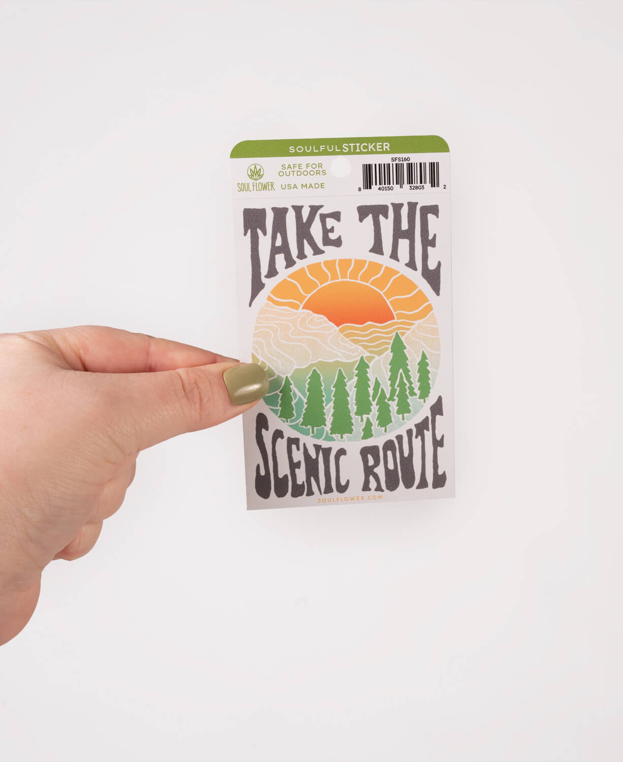 Take the Scenic Route Sticker