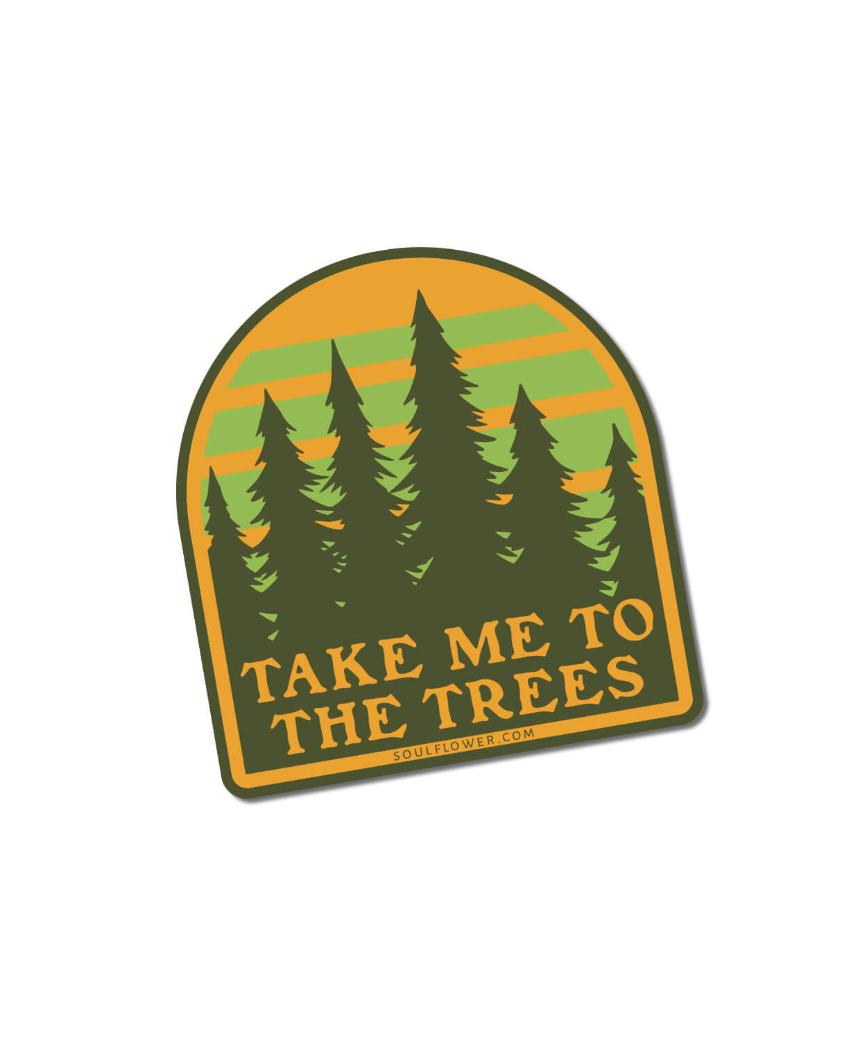 Take Me To The Trees Sticker