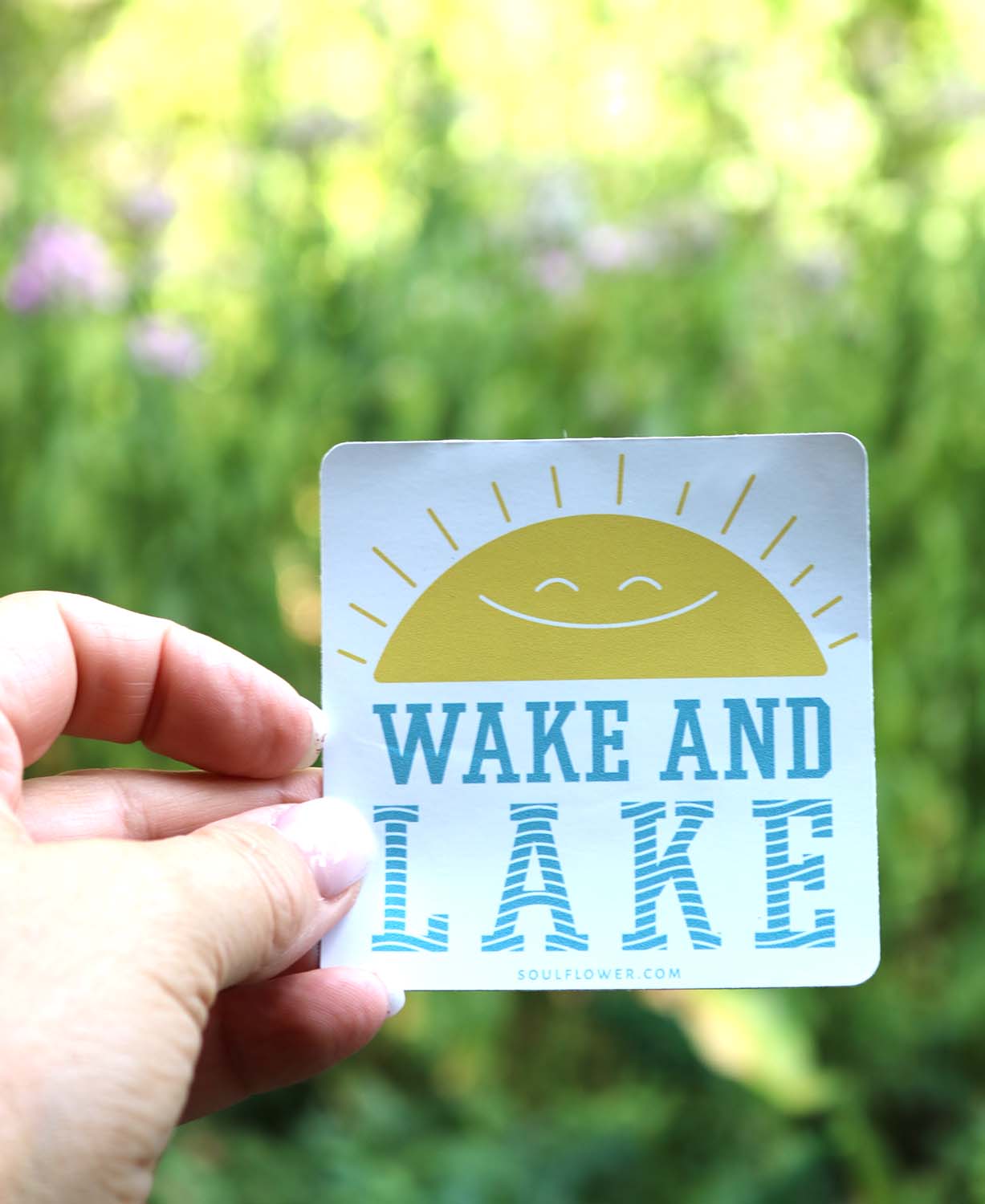 Wake And Lake Sticker