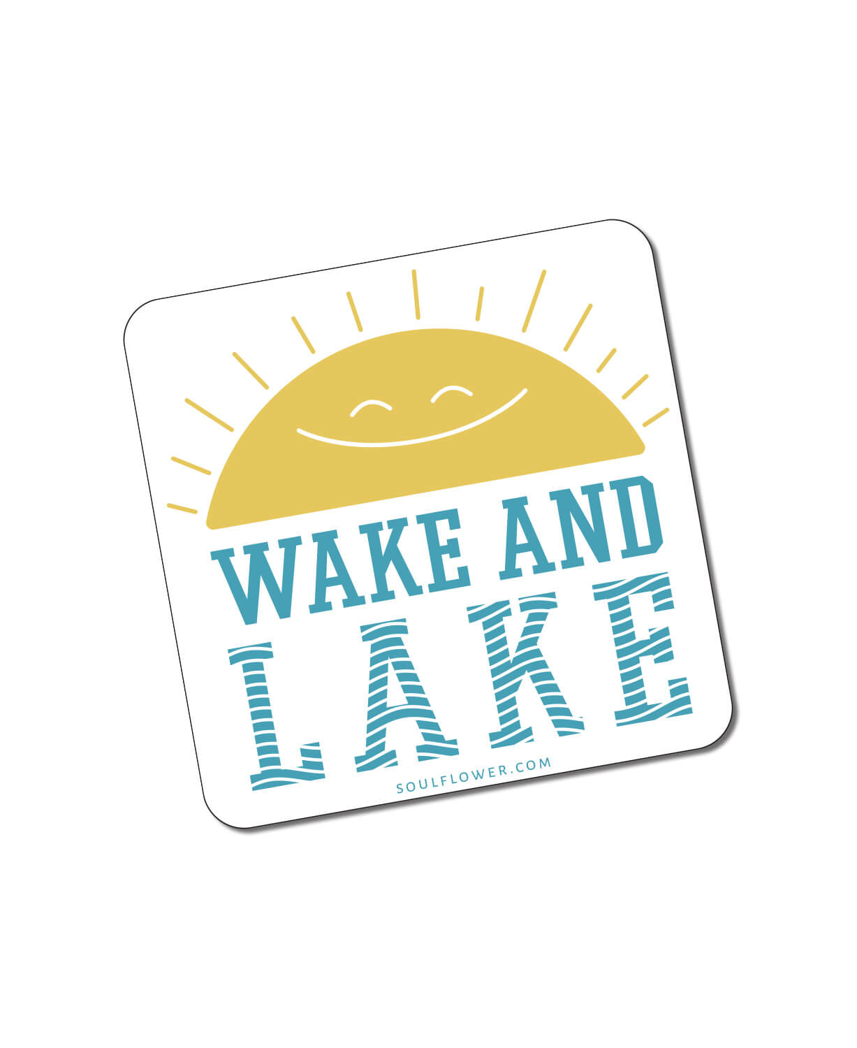 Wake And Lake Sticker